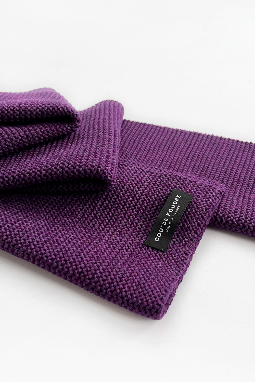écharpe made in France, écharpe éco-responsable, écharpe éthique